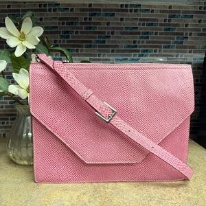 Vintage Eric Javits Karung Pink shoulder bag